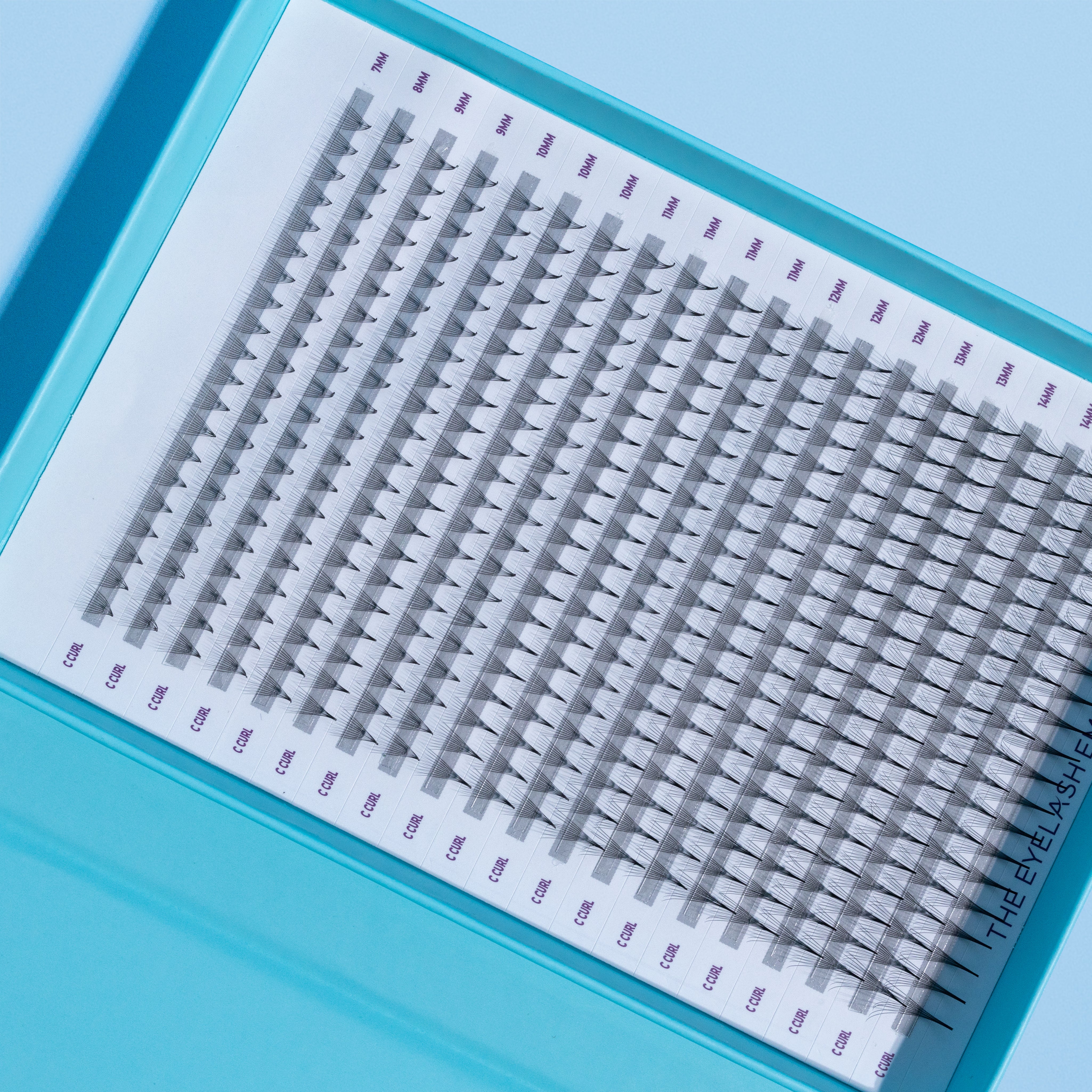 Pre-Made Fans 10D - Individual Length Trays