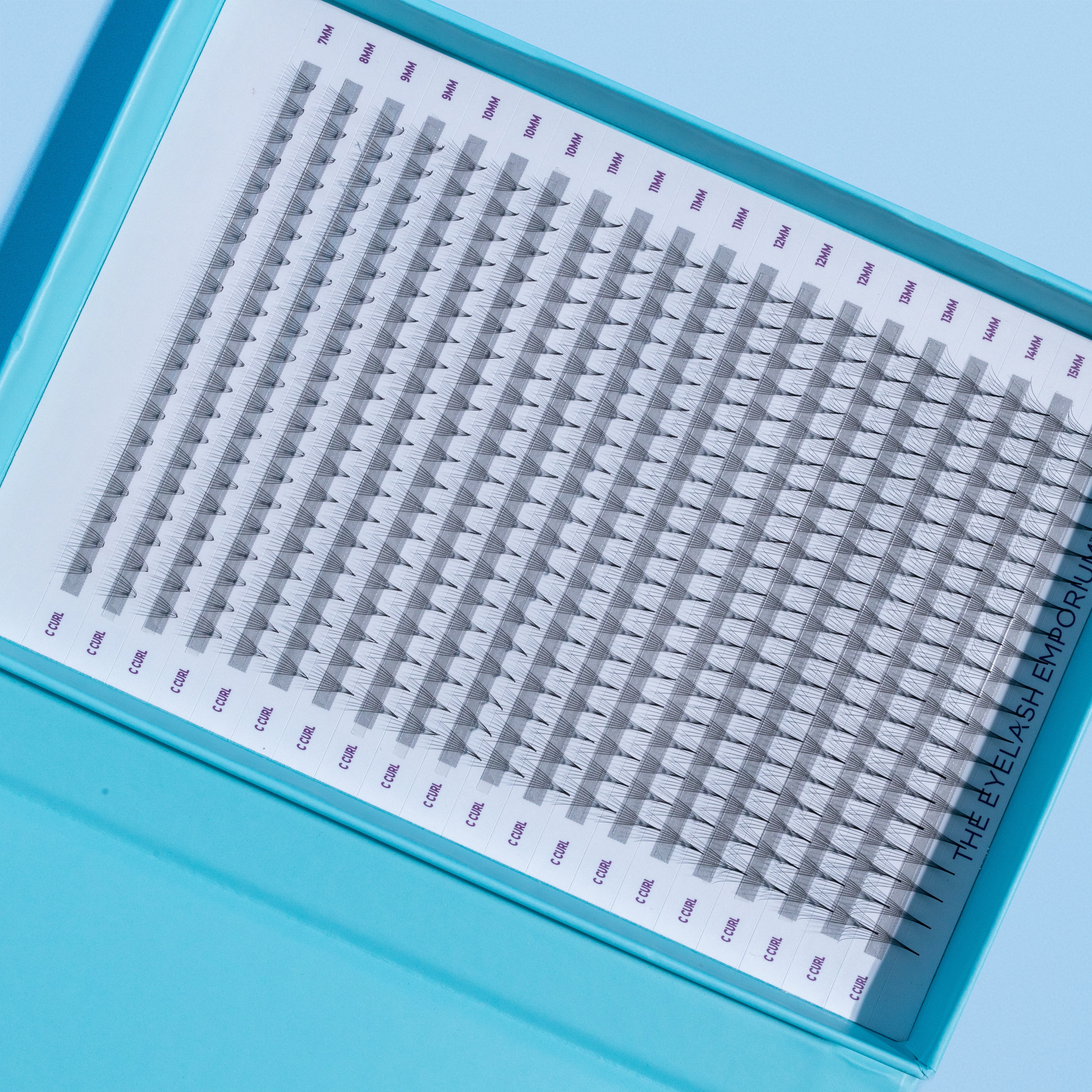 Pre-Made Fans 8D - Individual Length Trays