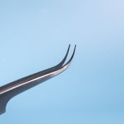 Straight & Curved Isolation Eyelash Extension Tweezer Set