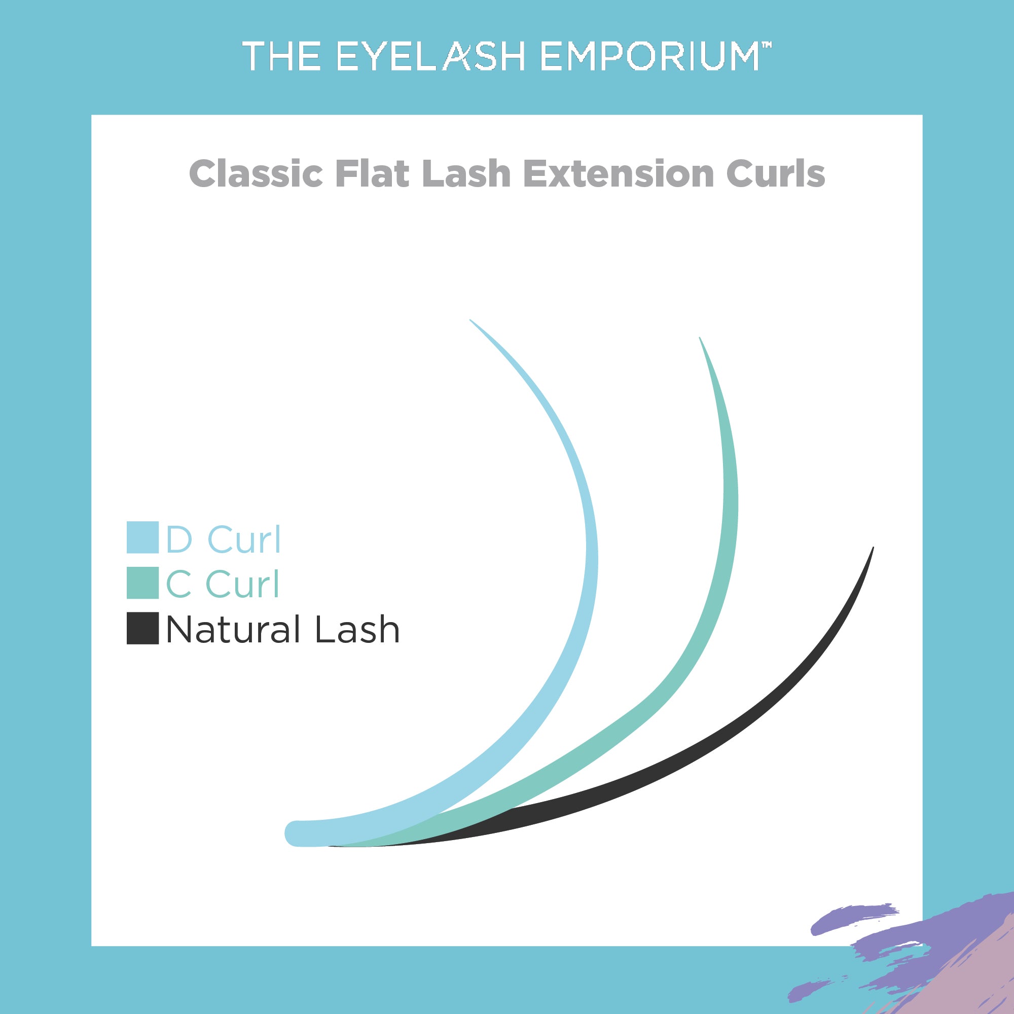 Flat Classic Eyelash Extensions