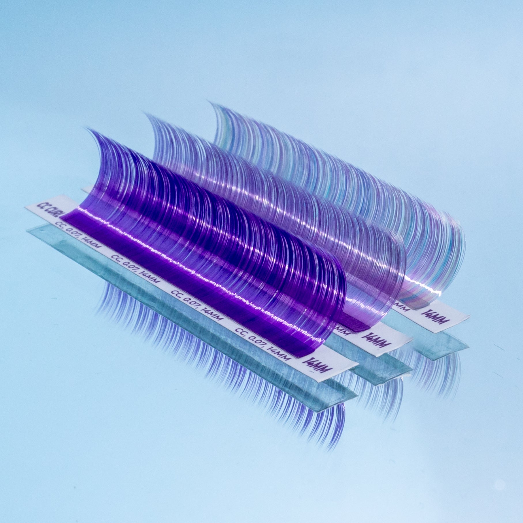 Colour Eyelash Extensions- Purple