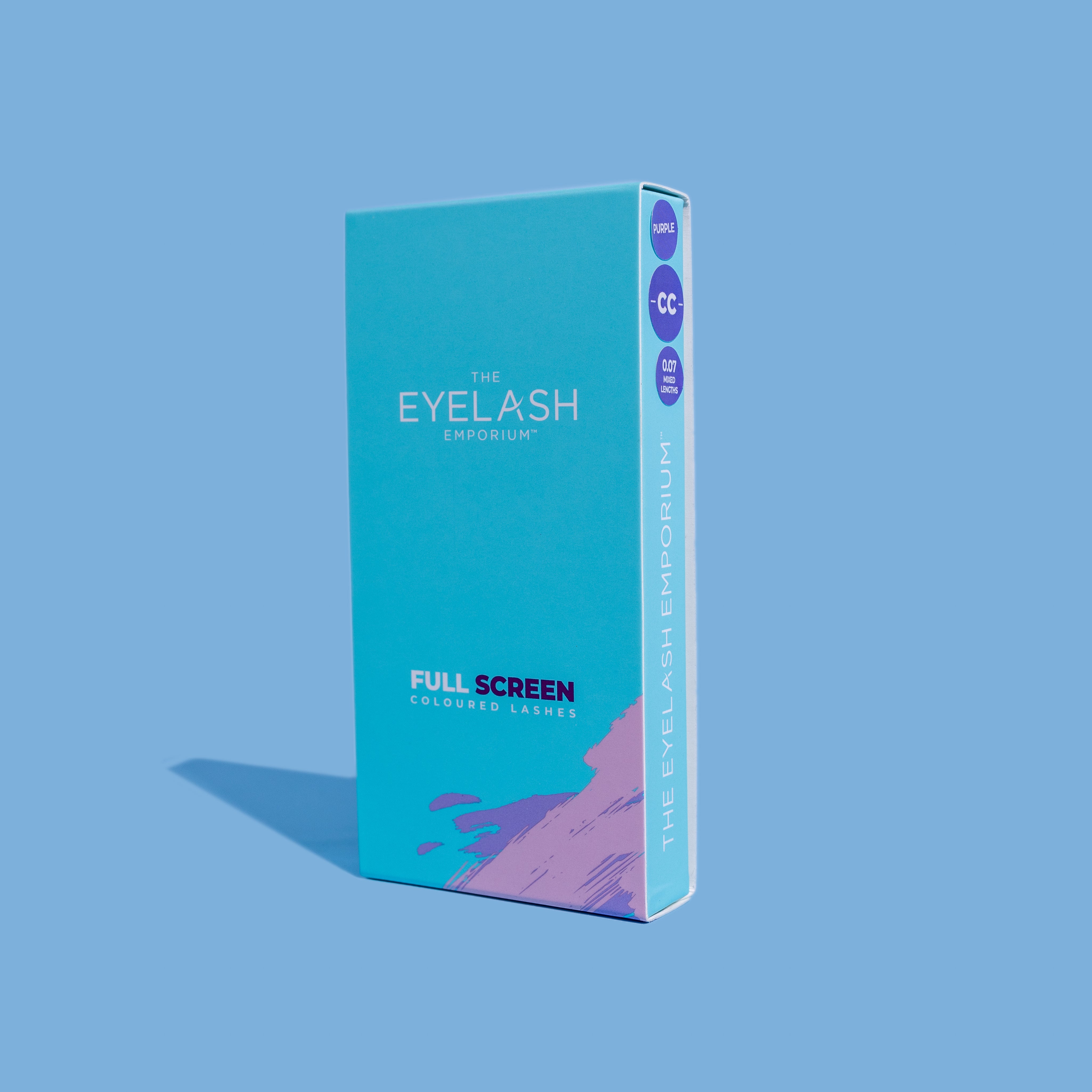 Colour Eyelash Extensions- Purple