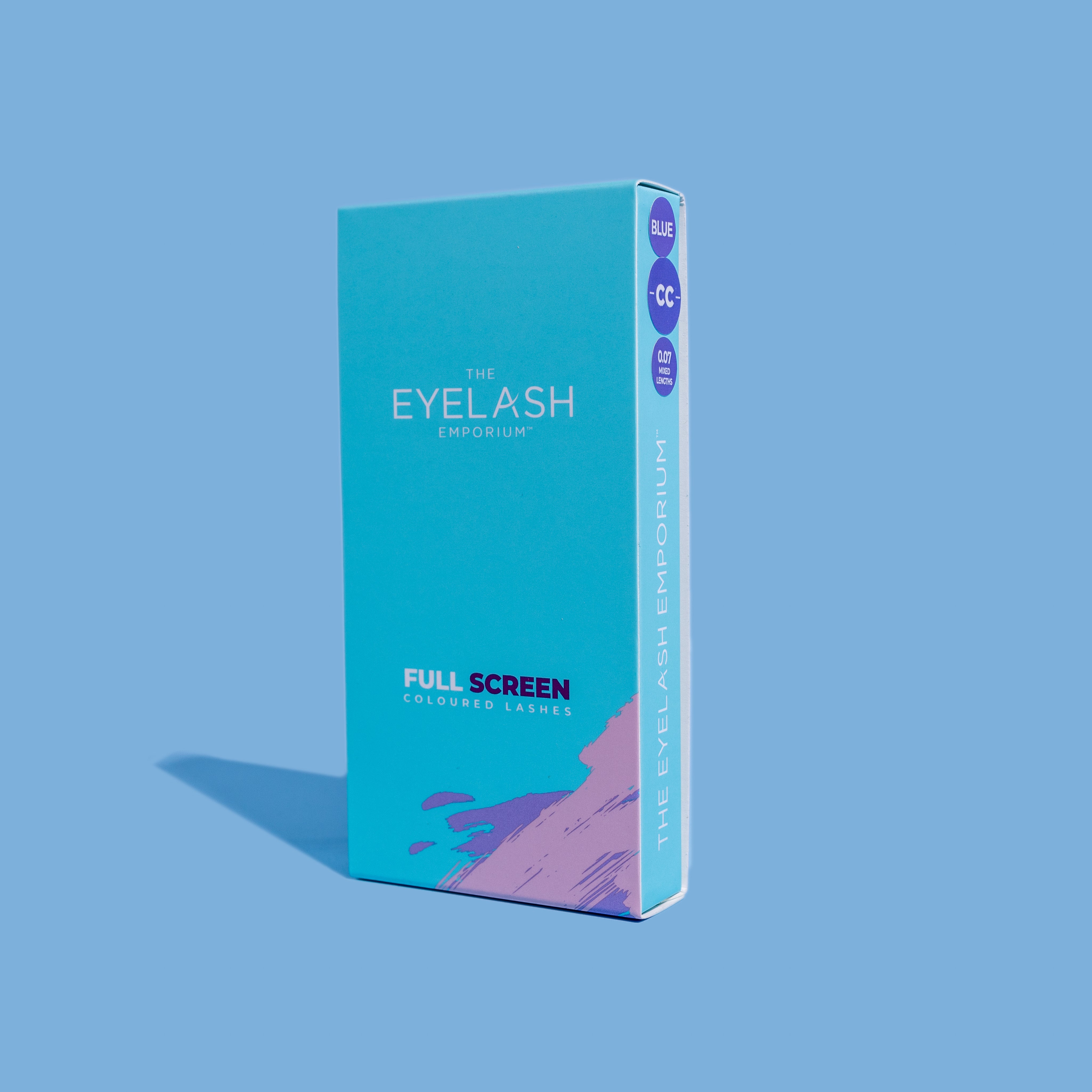 Colour Eyelash Extensions- Blue