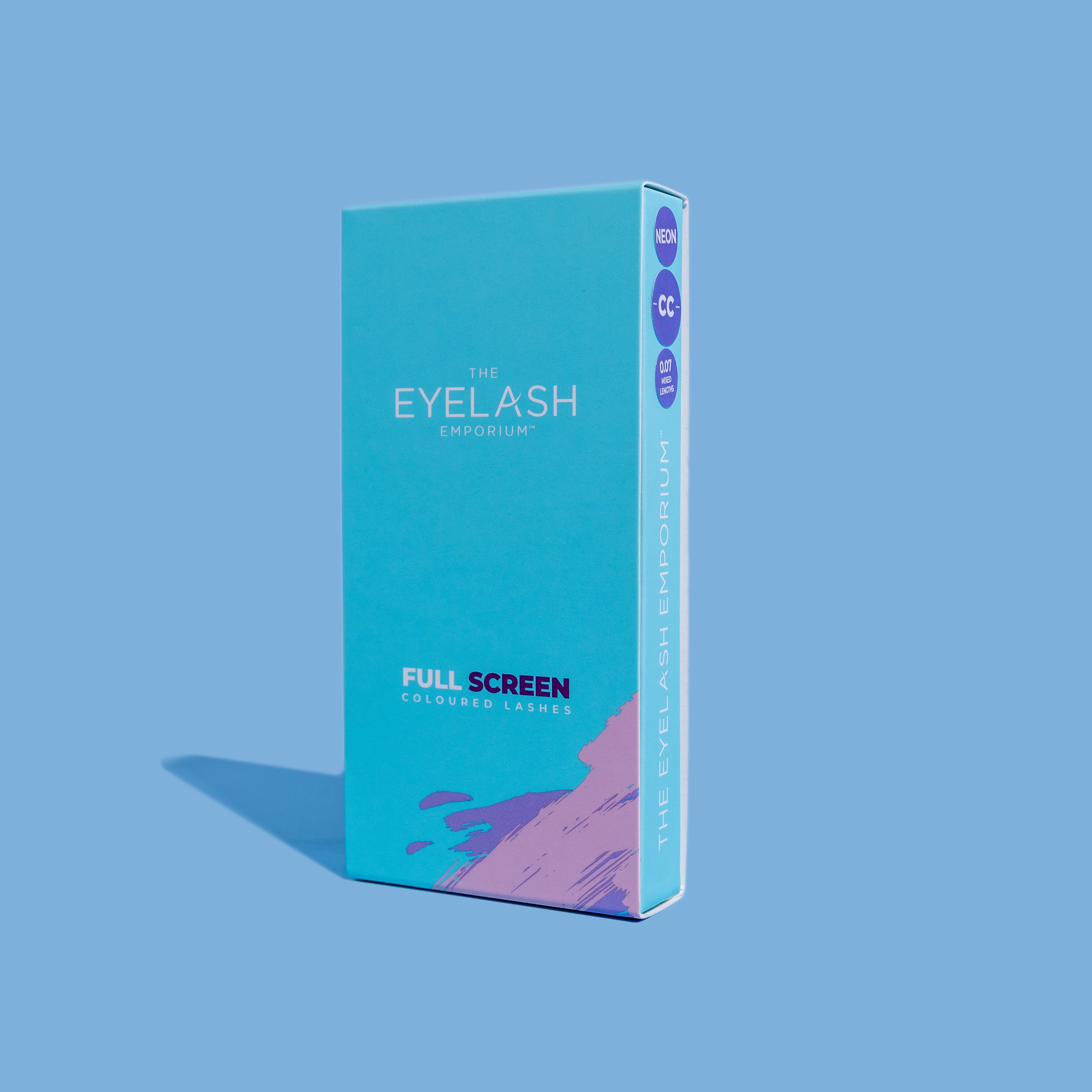 Colour Eyelash Extensions - Neon