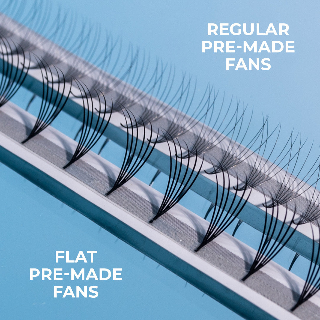 Pre-Made Fans 8D - Individual Length Trays