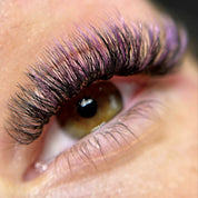 Colour Eyelash Extensions- Purple
