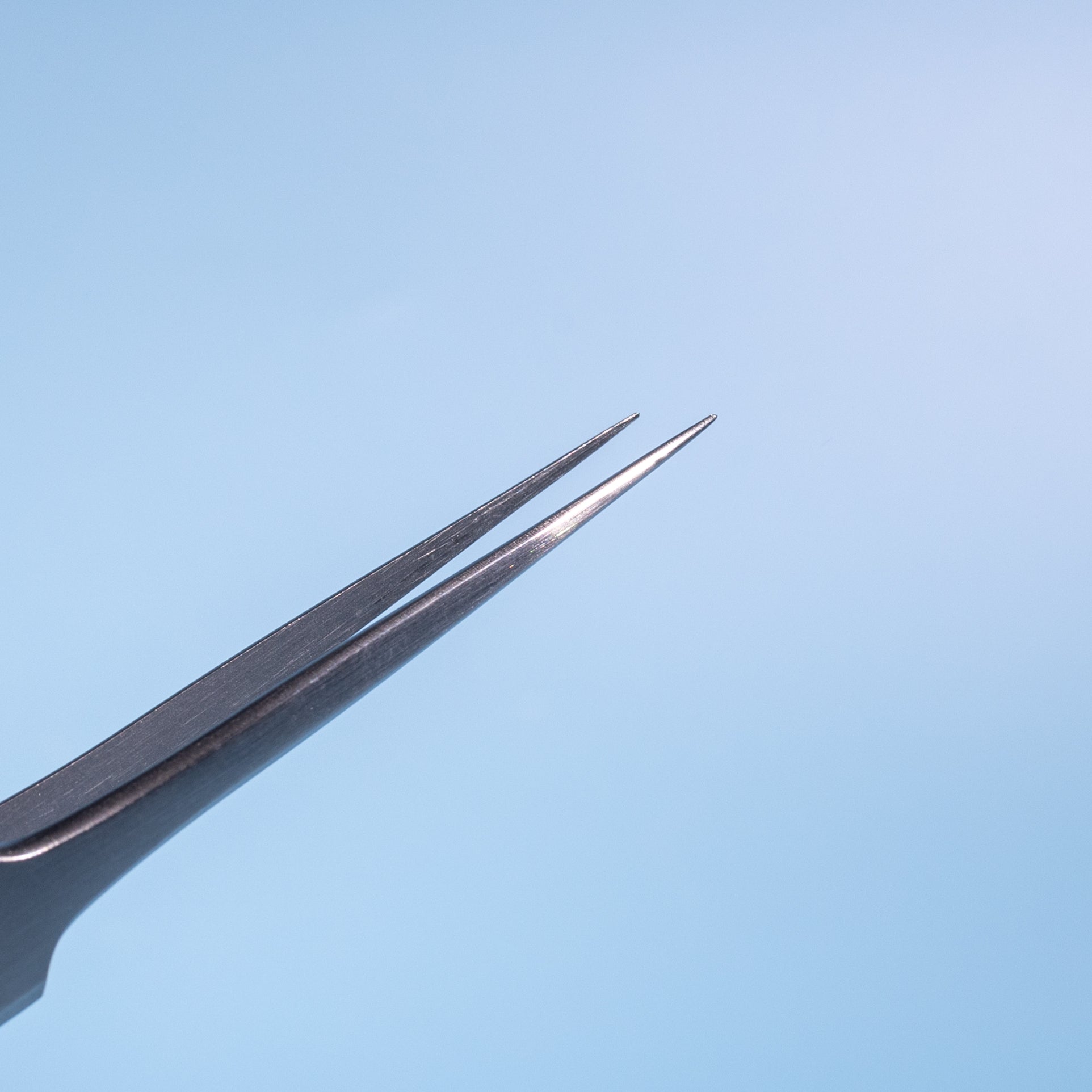 Straight & Curved Isolation Eyelash Extension Tweezer Set