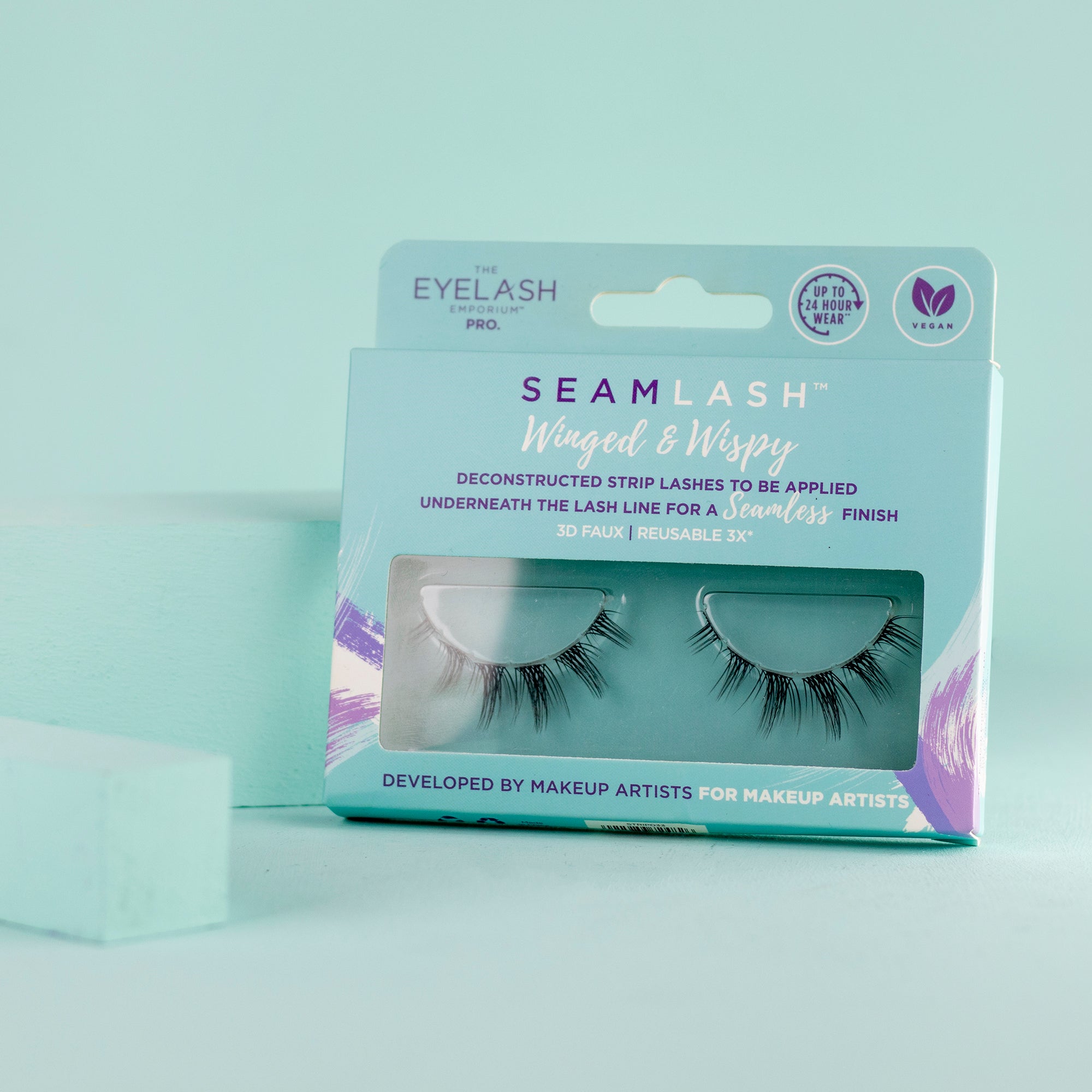 SEAMLASH Winged & Wispy Deconstructed Strip Lash