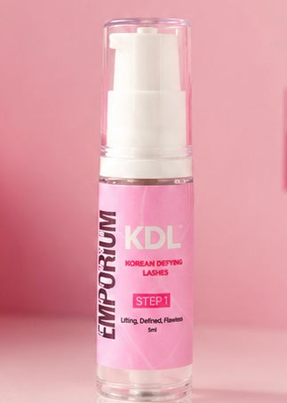 Korean Lash Lift, KDL step one