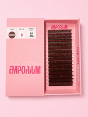 Dark Brown Volume 0.07mm Eyelash Extensions