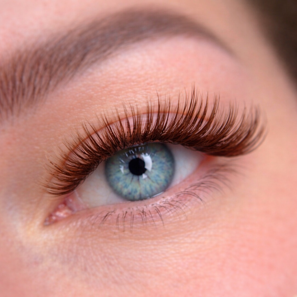 DARK BROWN Classic 0.15mm Eyelash Extensions
