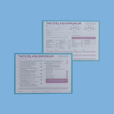Client Record & Consultation Cards (Pack of 100)