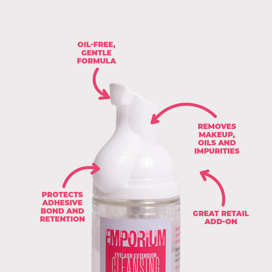 Eyelash Extension Cleansing Foam