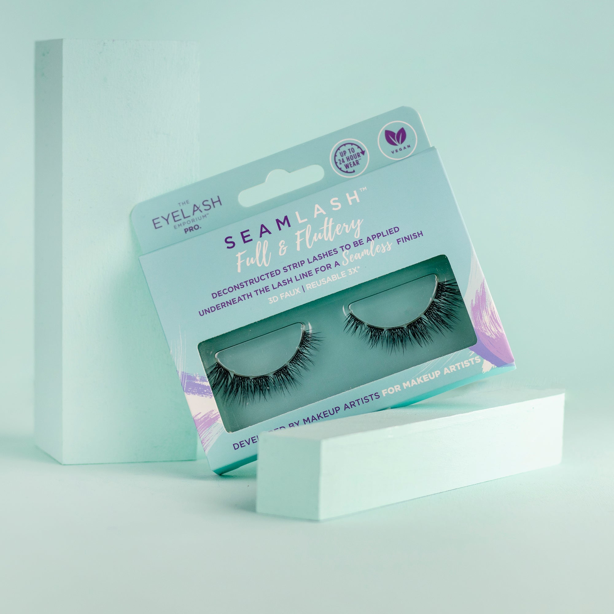 SEAMLASH Full & Fluttery Deconstructed Strip Lash